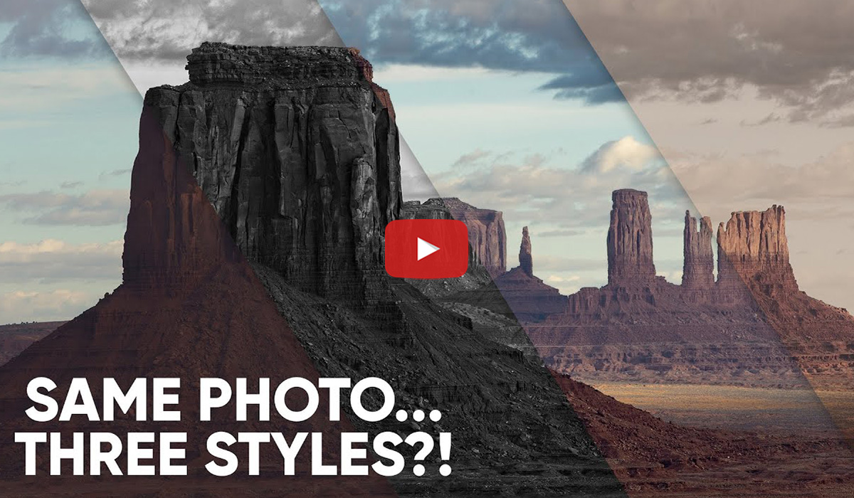 Same Photo... Three Styles?!