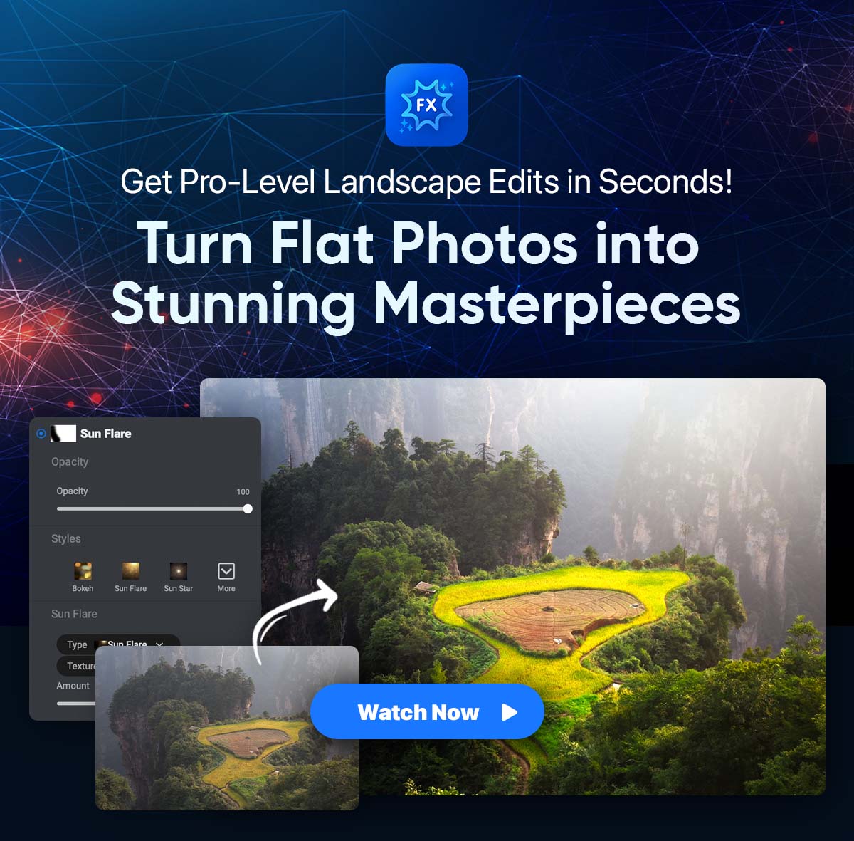 Get Pro-Level Landscape Edits in Seconds!