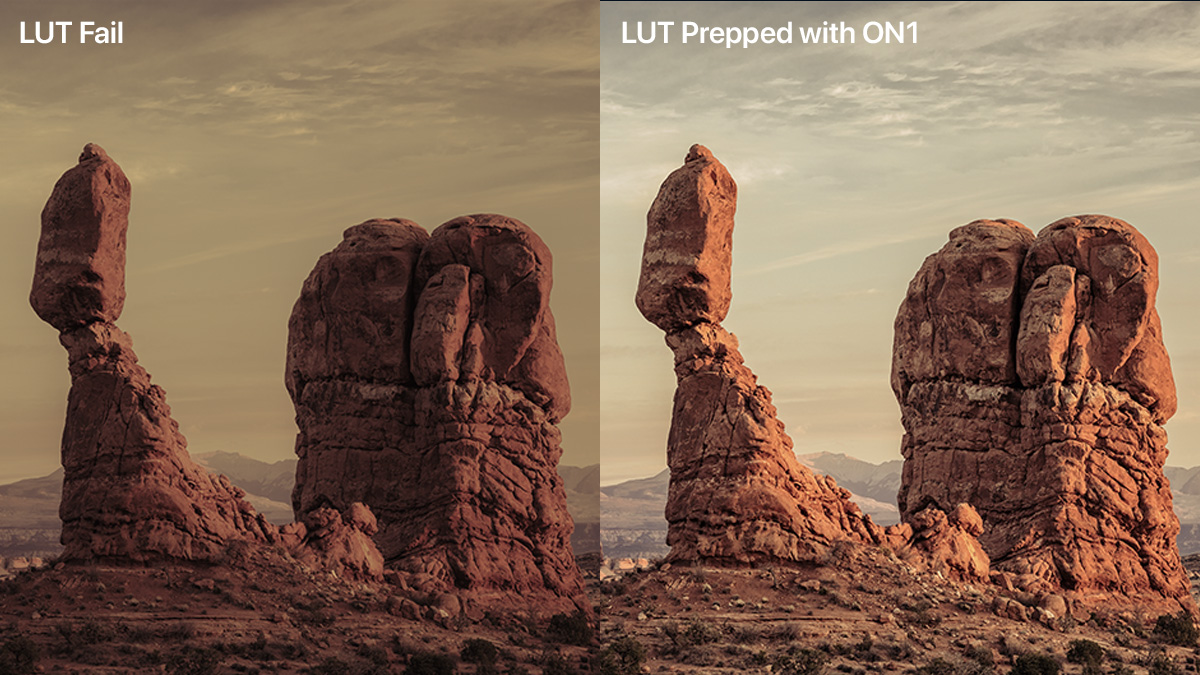 Using LUTs in ON1 Photo RAW
