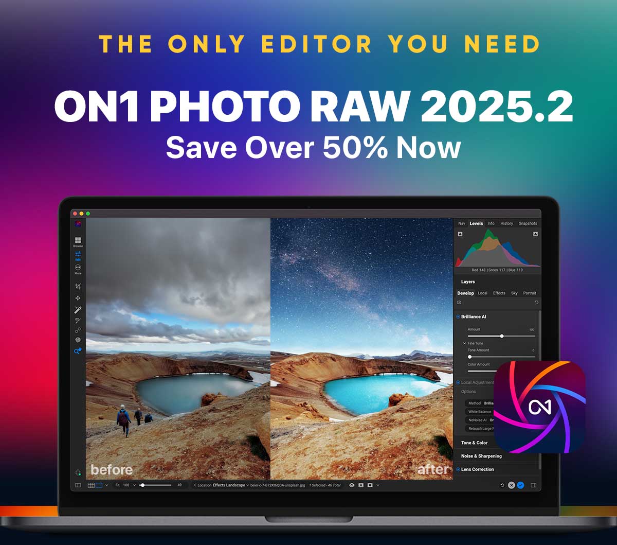 The Only Editor You Need. Save 50% Now.