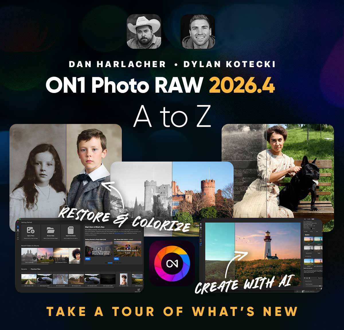 ON1 Photo RAW 2026.4 A to Z Take a Tour of What's New