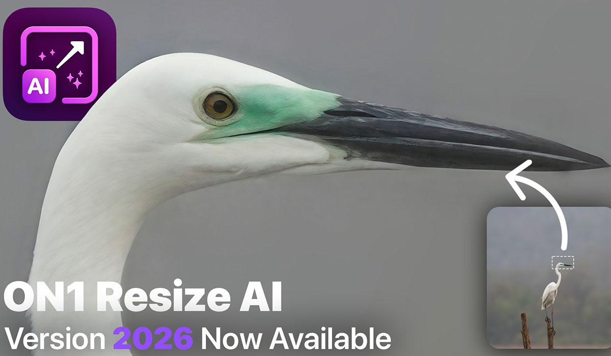 ON1 Resize AI Version 2026 Now Available