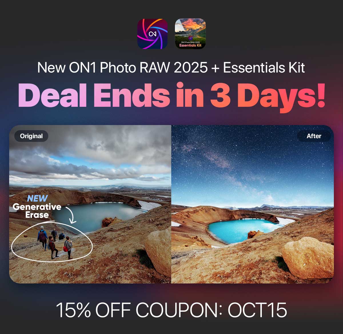 Deal Ends in 3 Days - New Photo RAW 2025