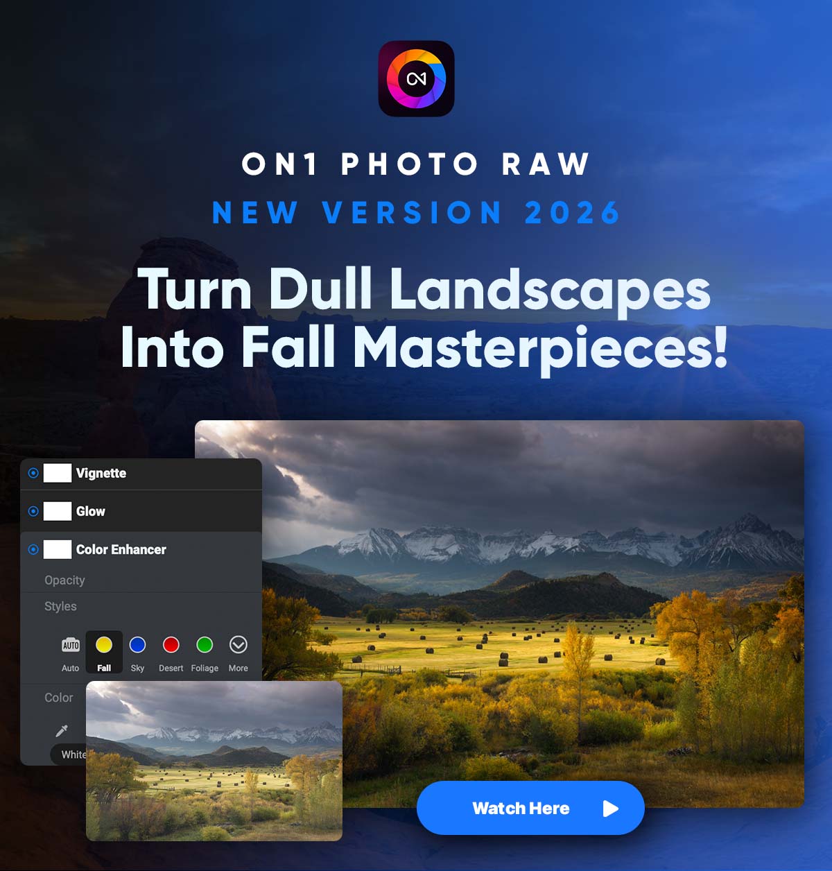 Turn Dull Landscapes Into Fall Masterpieces!